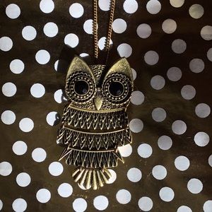 Owl necklace